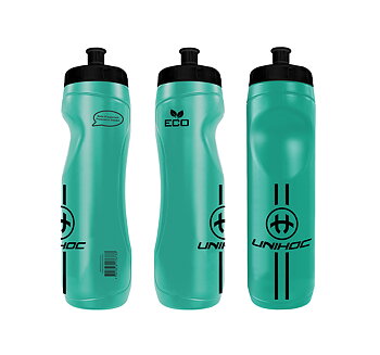 Unihoc Water Bottle ECO 0.9L turquoise / black