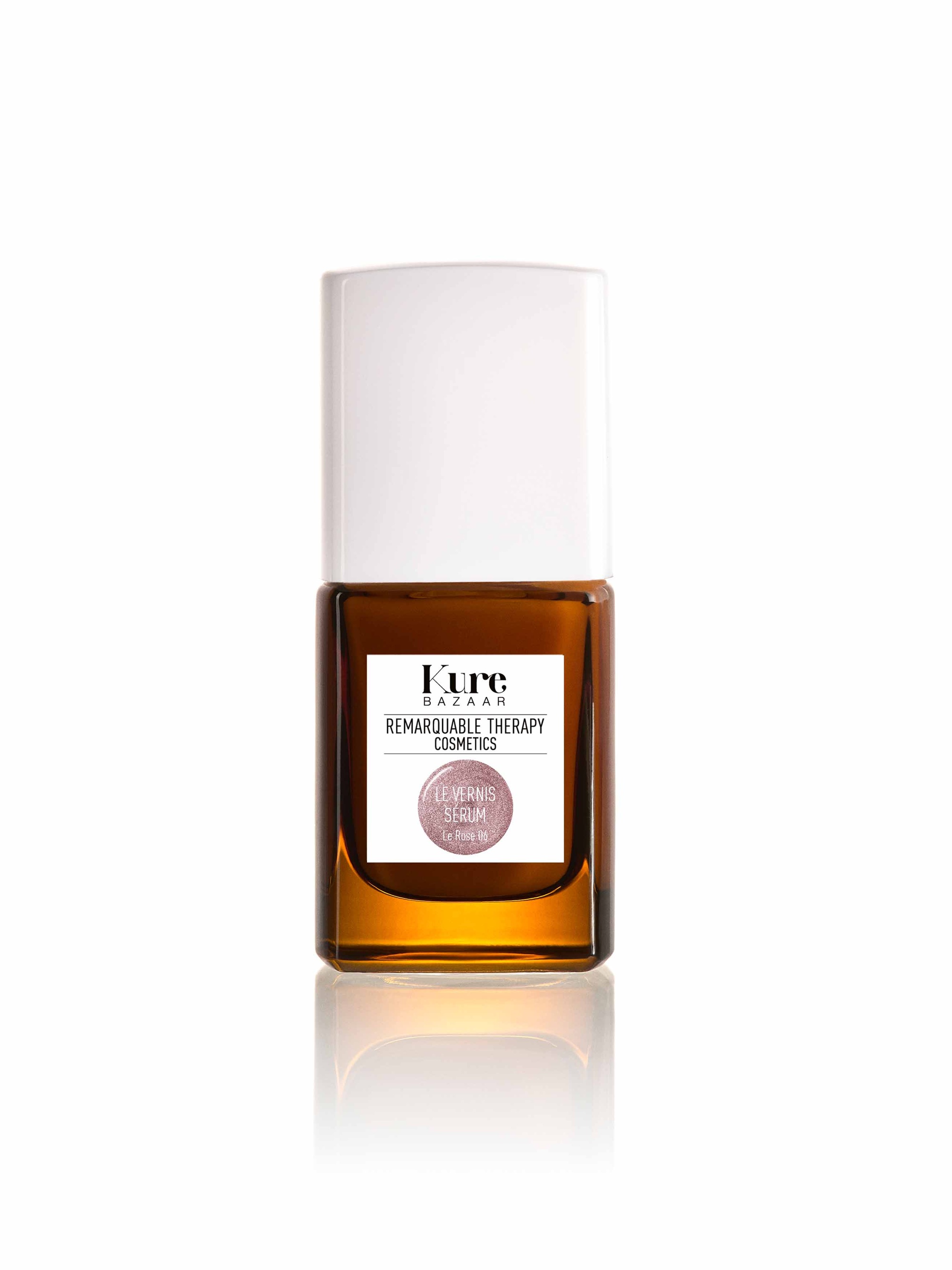Kure Bazaar Remarquable Therapy Strengthening Nail Polish, Le Rose 06, 10ml
