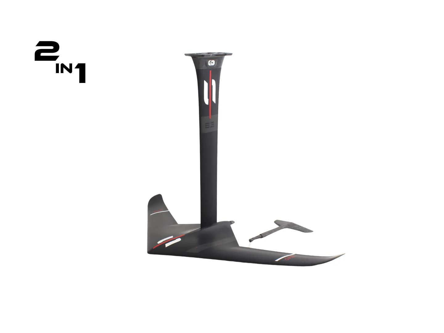 SABFOIL SEA DEVIL 1240 FULL SET | HYDROFOIL 2-IN-1 + MAST KRAKEN 83