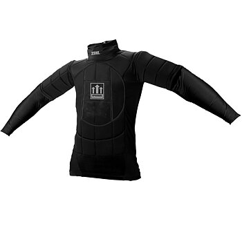 Zone T-shirt Upgrade LS black/silver