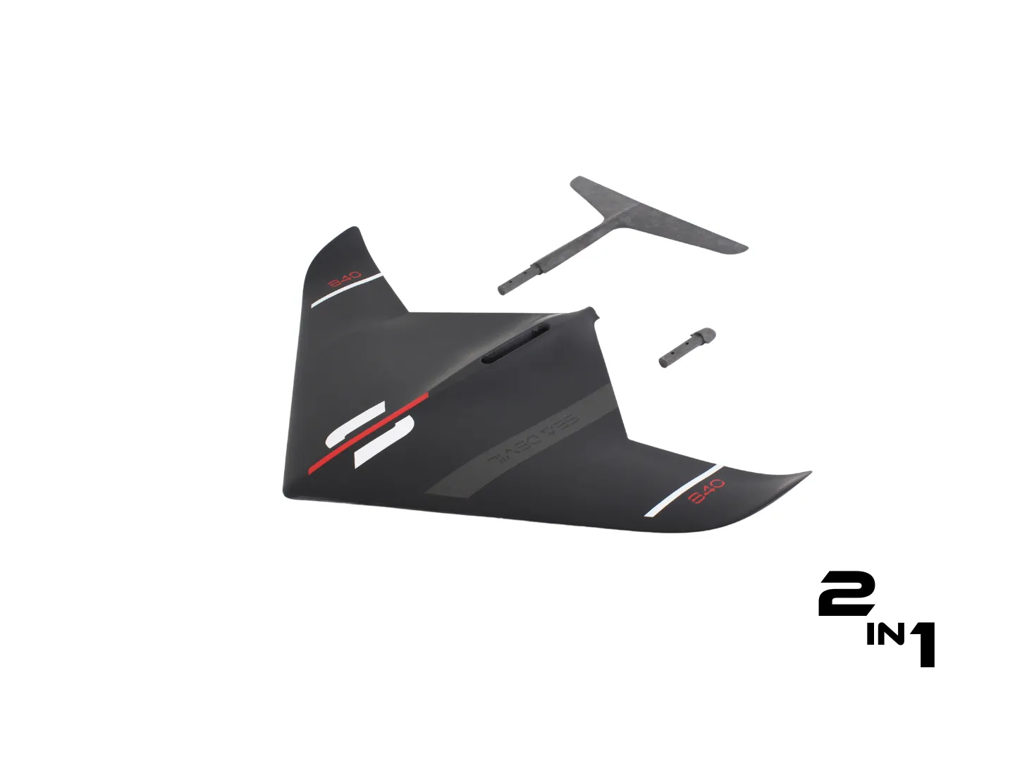 SD840 - SABFOIL SEA DEVIL 840 | MODULAR HYDROFOIL 2-IN-1 - 2