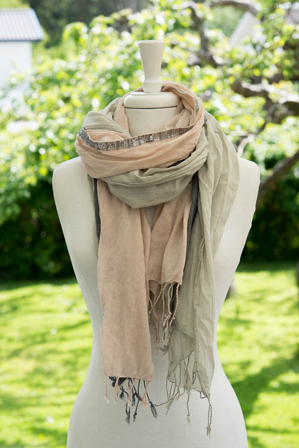 Culture - De Burgues Scarf Rose Dust Mix  - 7