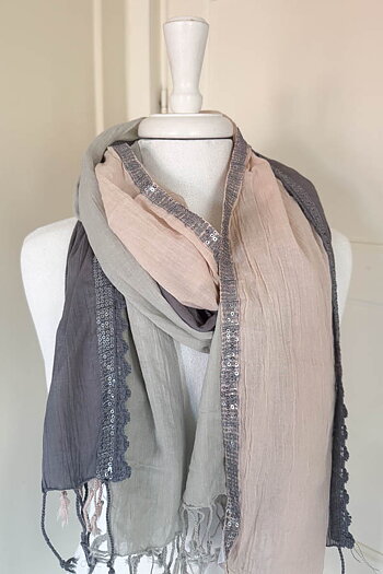 Culture - De Burgues Scarf Rose Dust Mix 