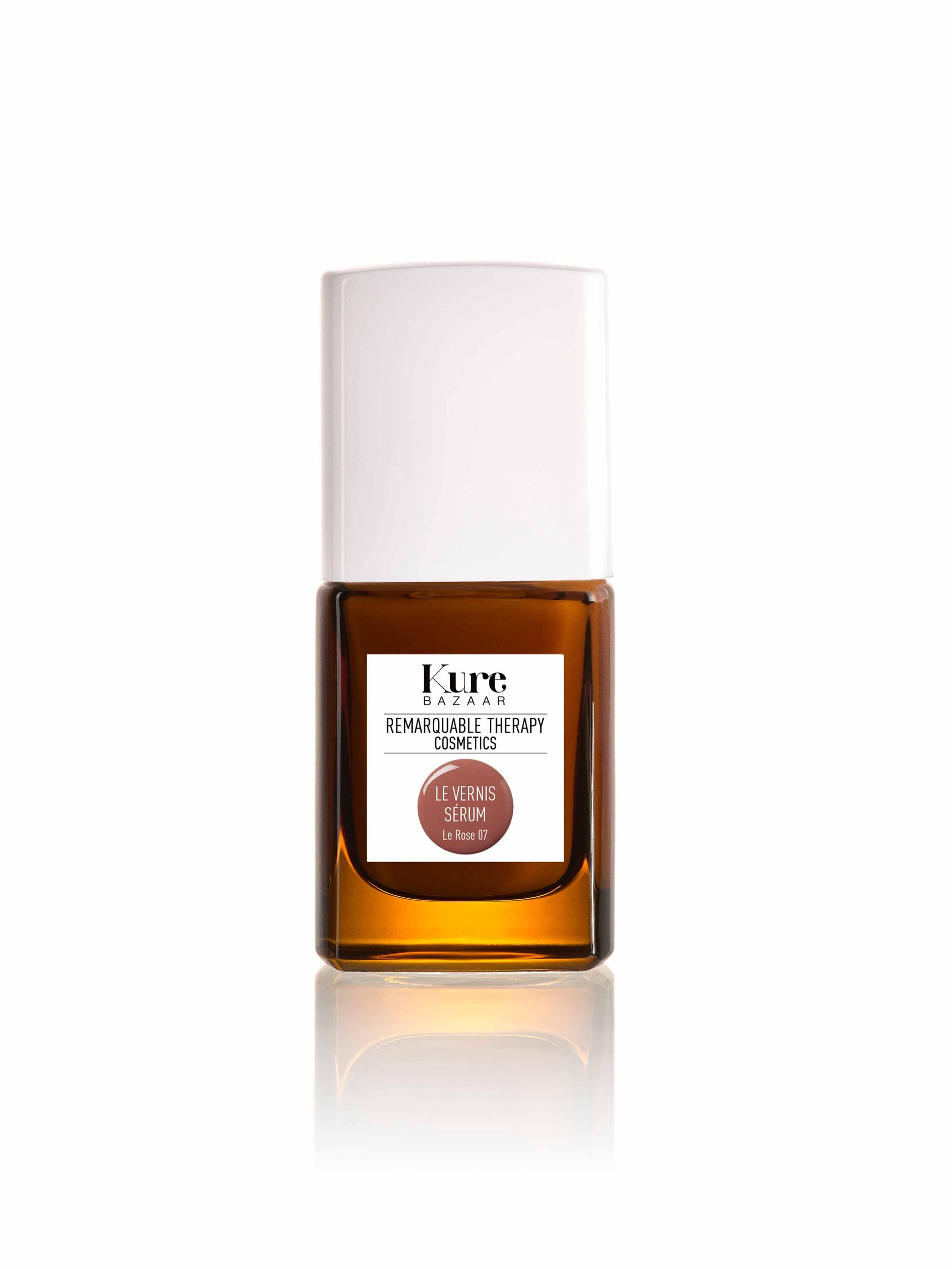 Kure Bazaar Remarquable Therapy Strengthening Nail Polish, Le Rose 07, 10ml