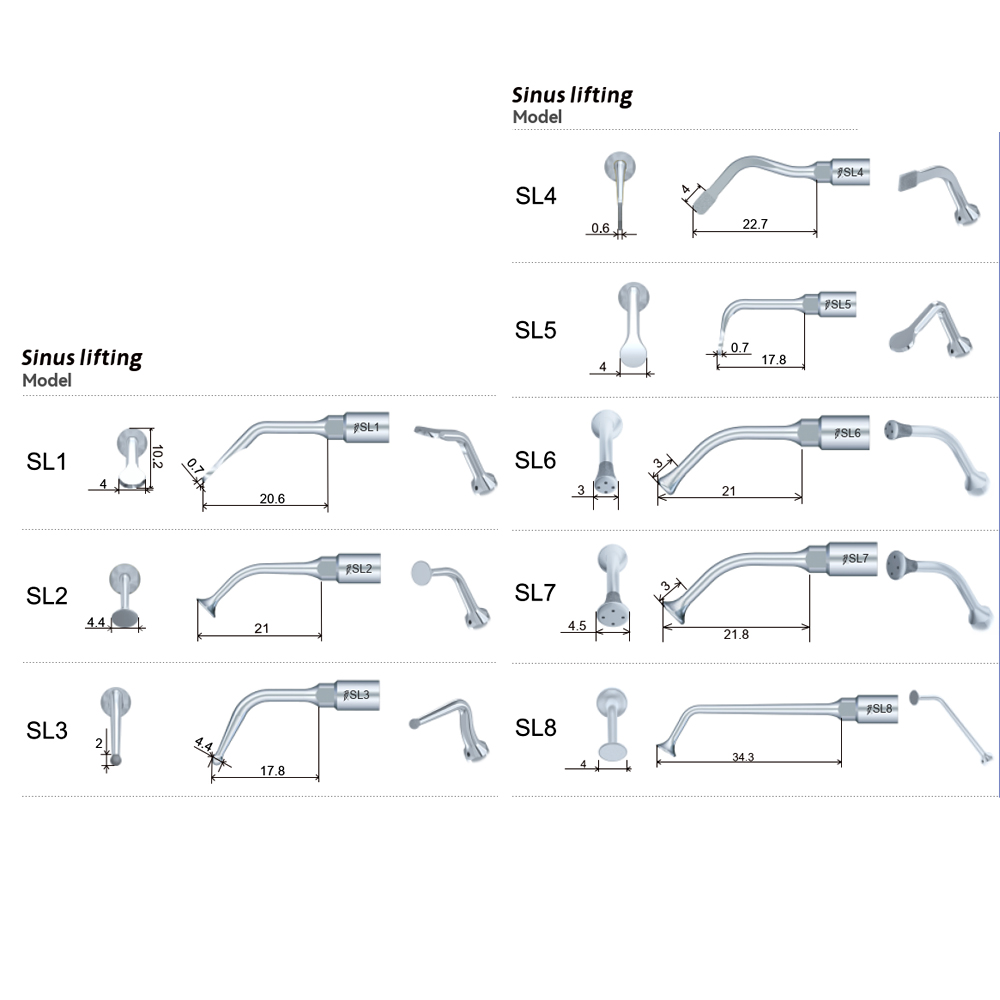 Woodpecker® Surgic Smart Spets SL1 Sinus Lift