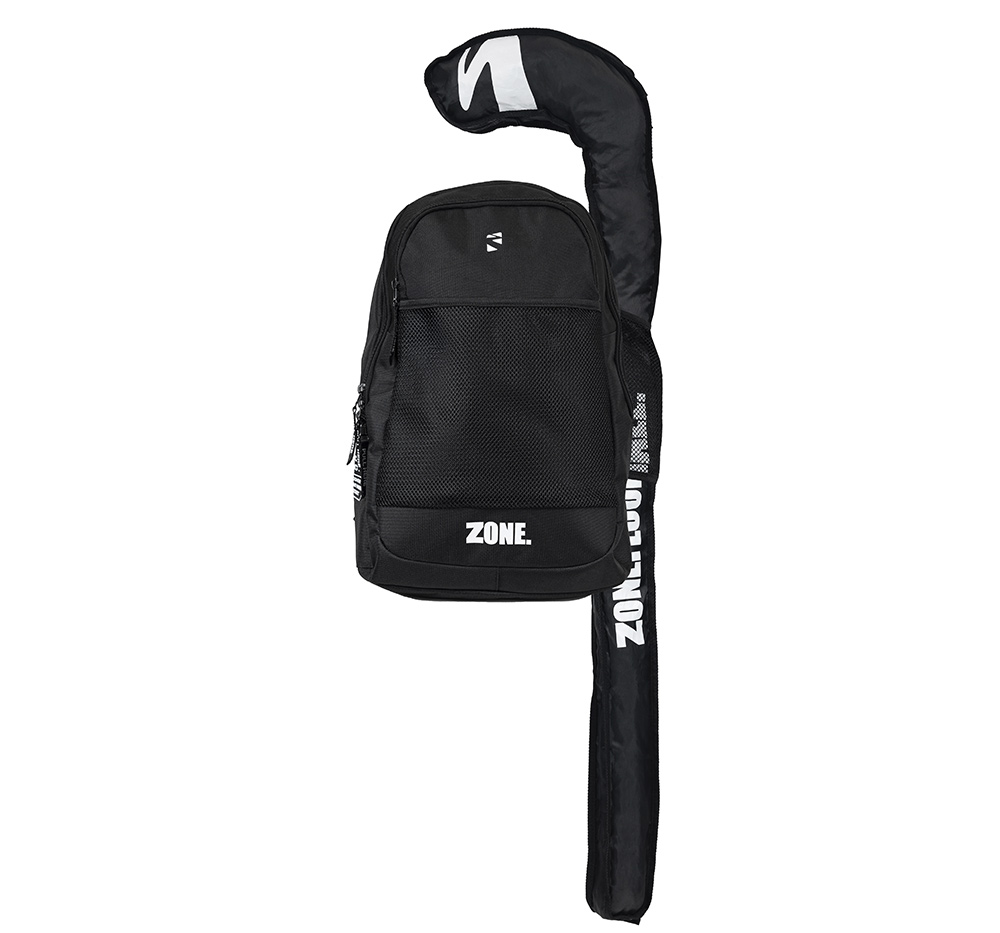 Zone Backpack Future Pro (w. stick holder) black / silver