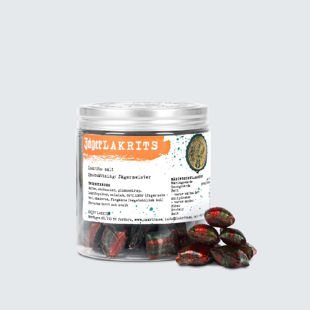 Haupt Lakrits - Jägerlakrits - Salmiaklakrits - 150g