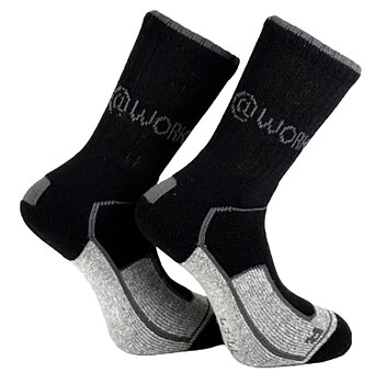 2-Pack Grova Arbetsstrumpor Ull