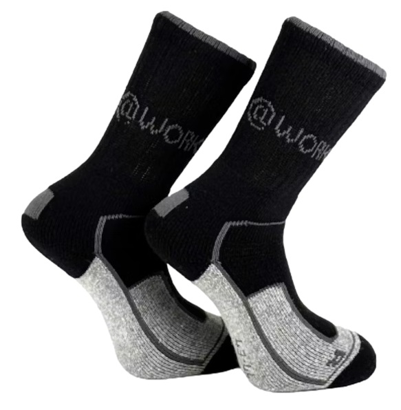 2-Pack Grova Arbetsstrumpor Ull