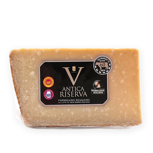 Valserena Parmigiano Reggiano 60 mån Vacche Brune D.O.P, 500 g KORT DATUM