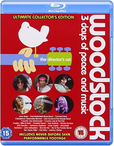 Woodstock: 3 Days Of Peace & Music - The Director's Cut - Ultimate Collector's Edition (BLU-RAY)