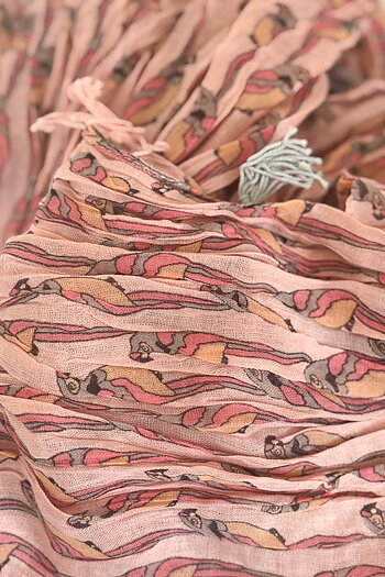 Culture - Rosenquist Tube  Scarf Pink  Combo