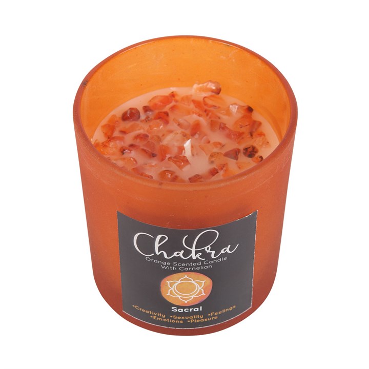 Sakral Chakra Doft Ljus