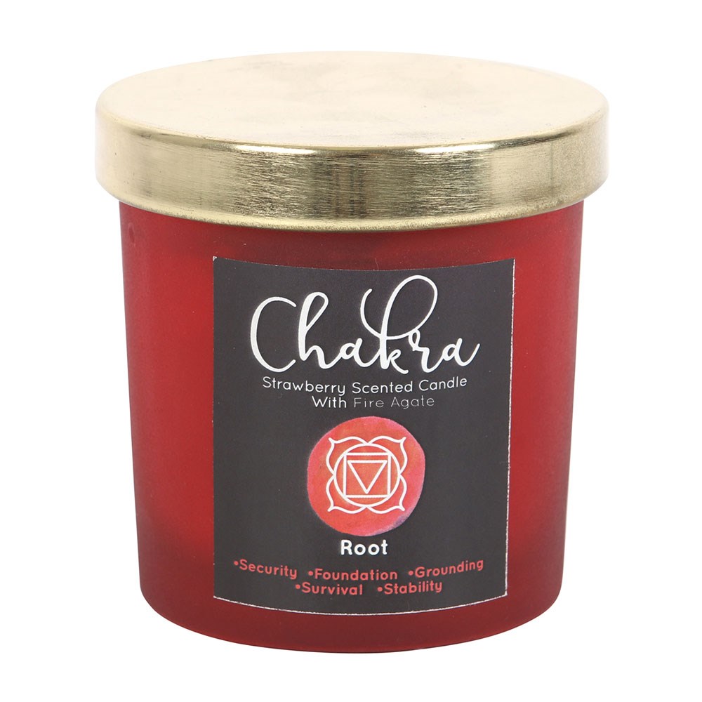 Rotchakra Chakra Doft Ljus - 2