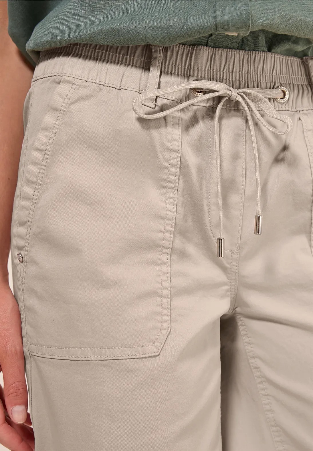 NOS Style Tracey Shorts - Boulder Beige - Cecil - 5