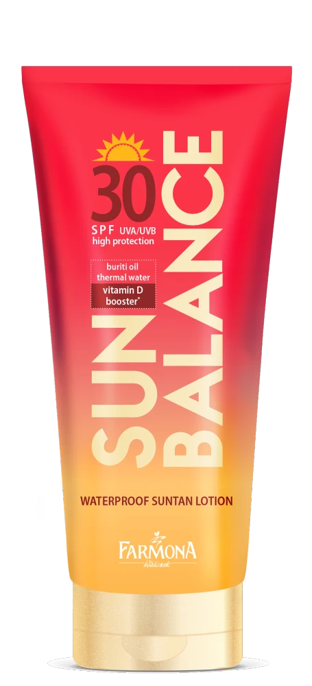 Vedenkestävä aurinkovoide SPF 30 vaalealle ja keskitummalle iholle