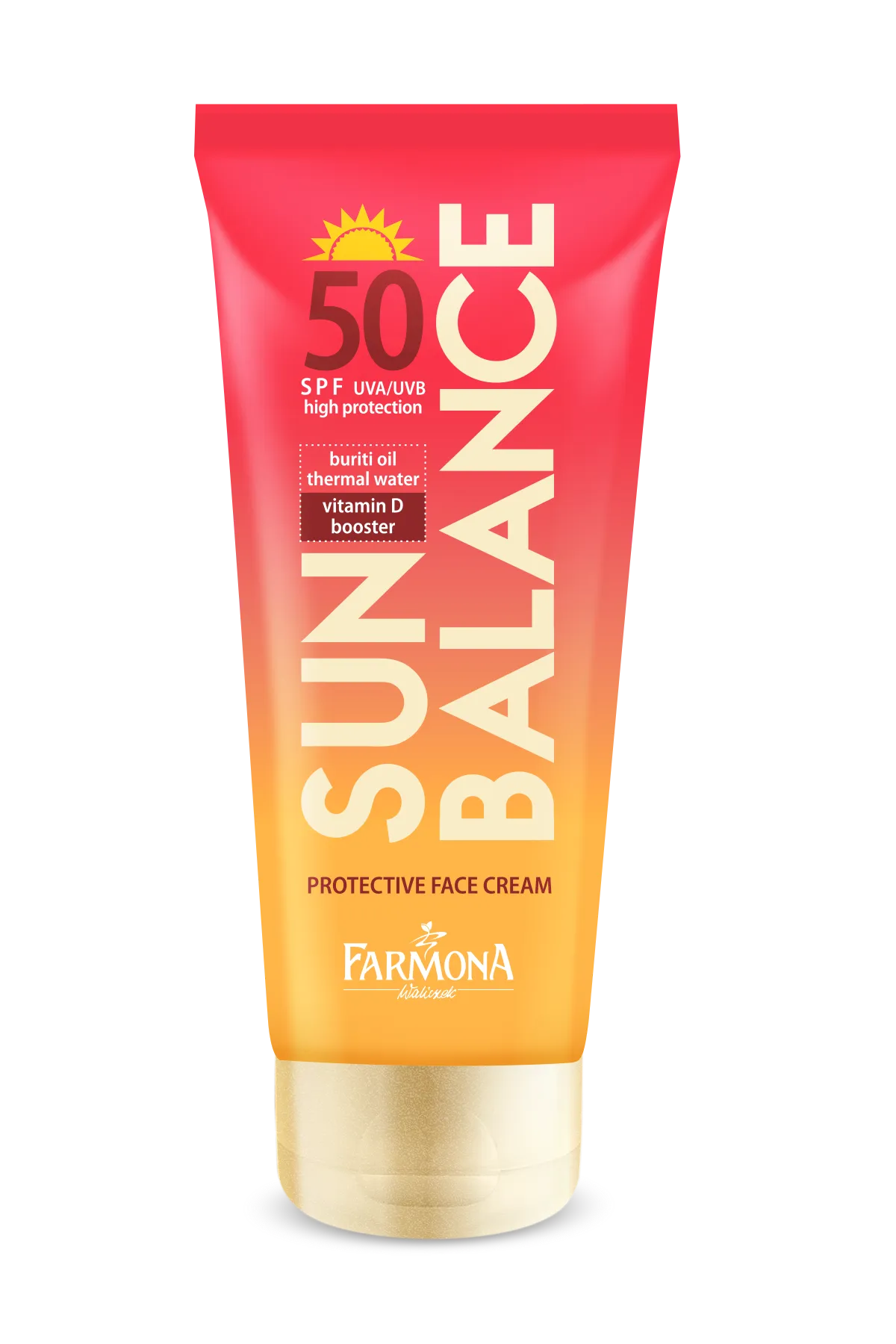 Beskyttende ansigtscreme SPF 50 til lys og sensitiv hud (UVA- og UVB-filtre)