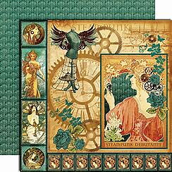 Graphic 45 Steampunk debutante collection -Steampunk debutante 