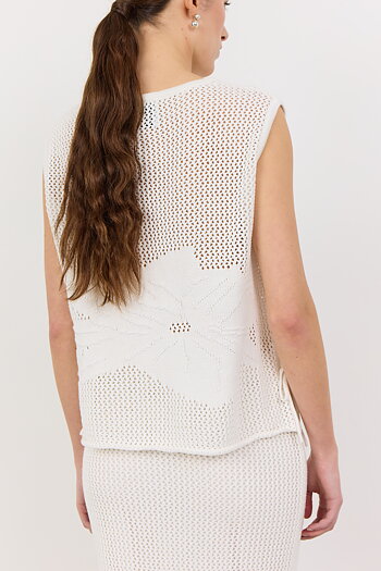 Leveté Room - Lian 3  Waistcoat Star White