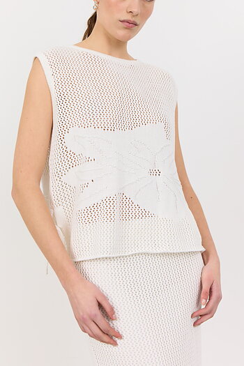 Leveté Room - Lian 3  Waistcoat Star White