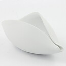 スティグ・リンドべリ Vecklaシリーズ  曲線美の白いボウル Bowl 1950年  18cm (3)