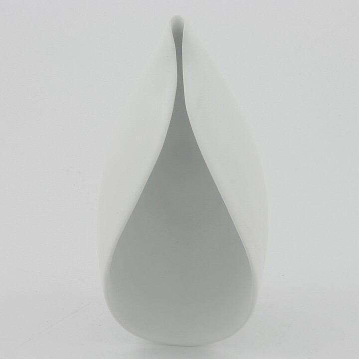 スティグ・リンドべリ Vecklaシリーズ  曲線美の白いボウル Bowl 1950年  18cm (3)