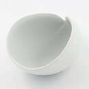 Stig Lindberg (Veckla 1950) White Sculptural Bowl 18 cm (3)