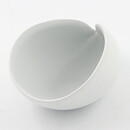 スティグ・リンドべリ Vecklaシリーズ  曲線美の白いボウル Bowl 1950年  18cm (3)