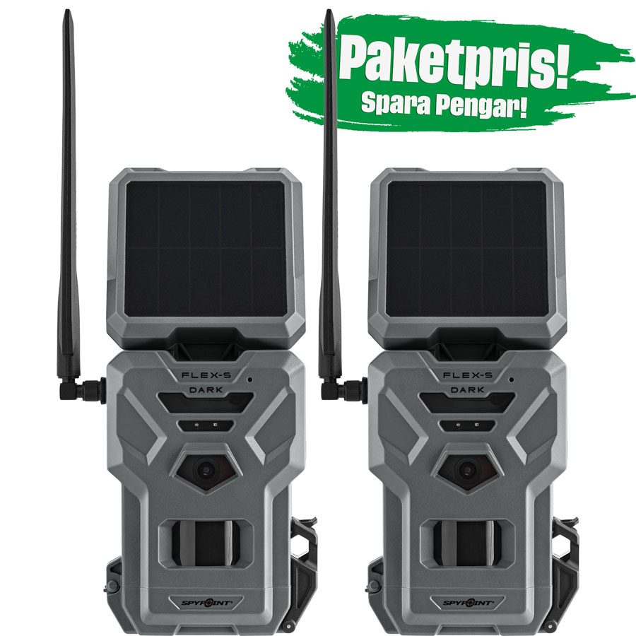 Spypoint FLEX-S-DARK Åtelkamera 2-Pack