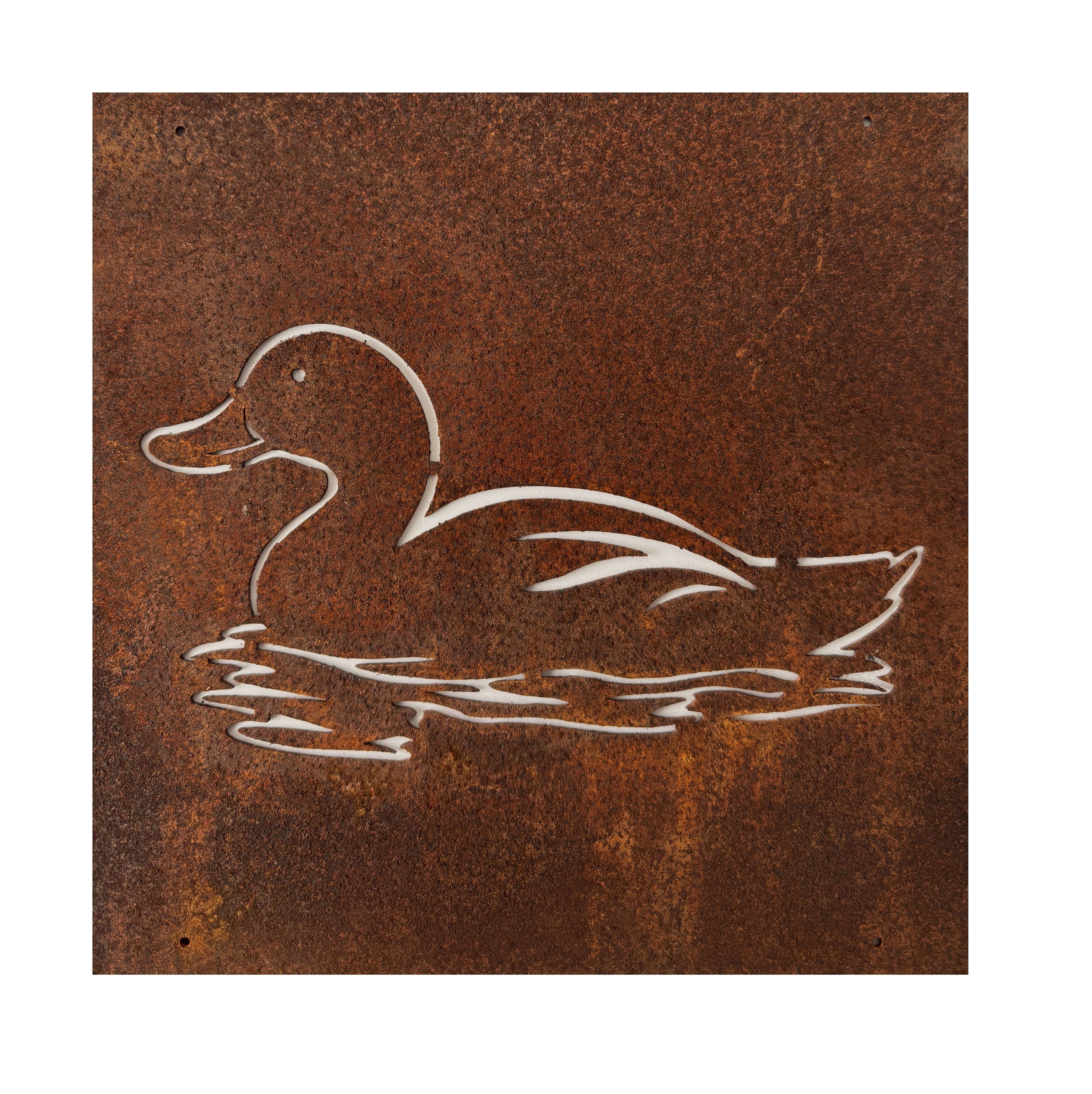 Rostig skylt till armeringsnät AND / ANKA 14 cm