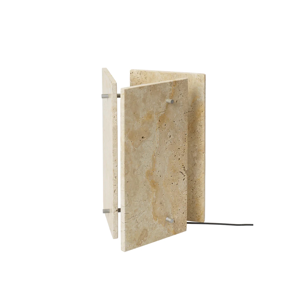 Oeste bordslampa travertin Ferm Living