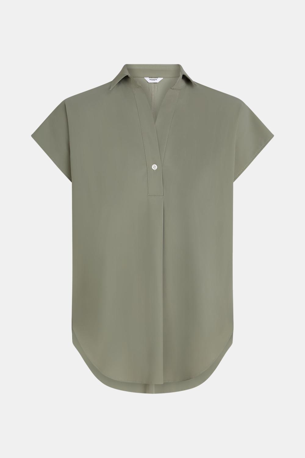 Penn & Ink NY -Lynn Blouse Sage