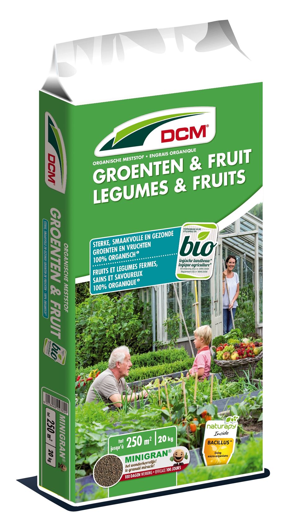 DCM Grönsaksgödsel (Bio) 10 & 20Kg, NPK 6-3-12 + mikro - 2
