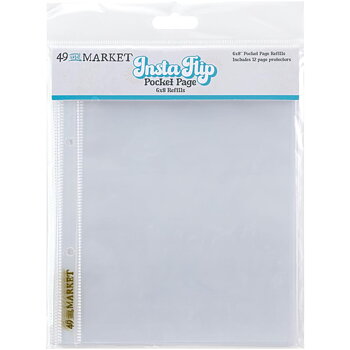 49 And Market - InstaFlip Pocket Page - 6x8 Refills
