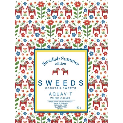 Sweeds Winegum Swedish Summer Edition Dalahäst Aquavit