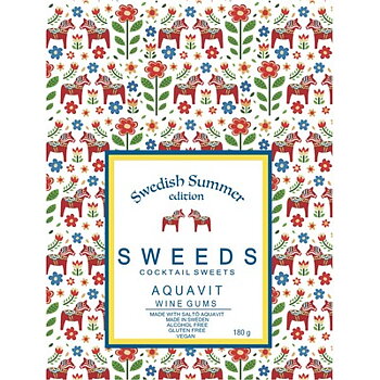 Sweeds Vingummi Swedish Summer Edition Dalahäst Aquavit  