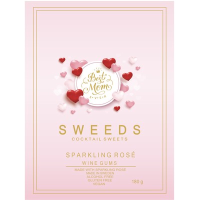 Sweeds Vingummi Sparkling Rosé Mother's day