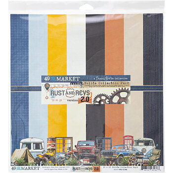 49 And Market - Collection Pack  12x12 - Rust & Revs 2.0 Solids