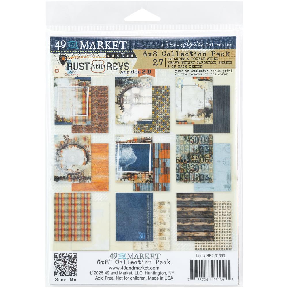 49 And Market - Collection Pack 6x8 - Rust & Revs 2.0