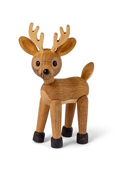 Spirit Rådjur Trädekoration 19 cm Ek/Lönn