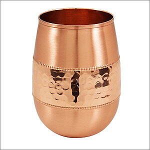 Kopparglas Drop Mitt 400ml, Set of 2, Divine Copper