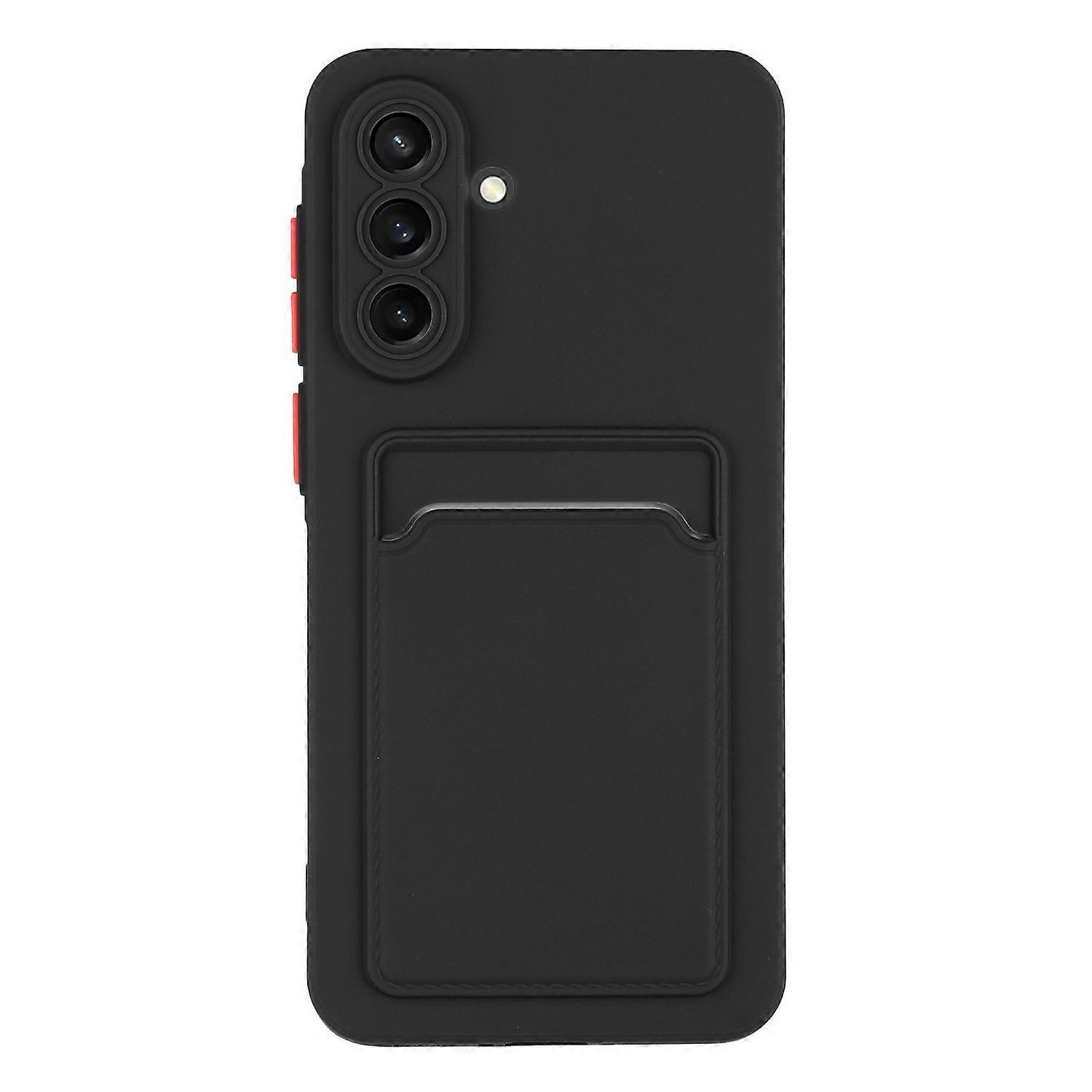 Samsung Galaxy A36 skal mobilskal korthållare slot svart - 3