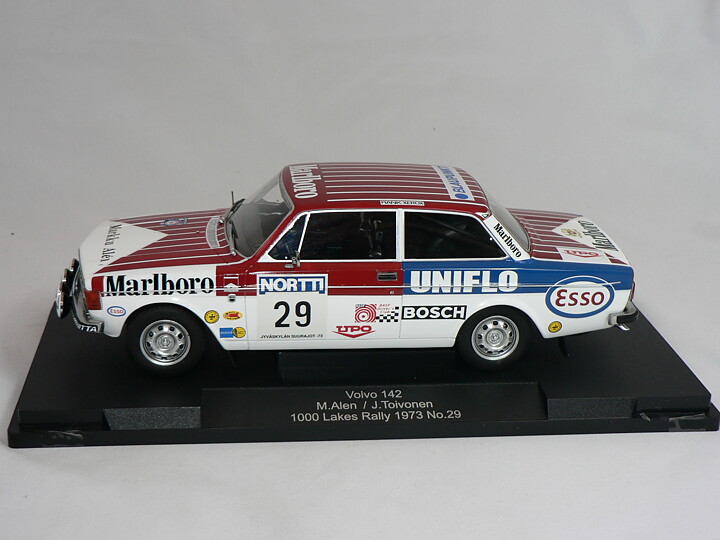 Volvo 142  # 29    1000 Lakes  1973  ( ALEN/TOIVONEN )  1:18  MCG