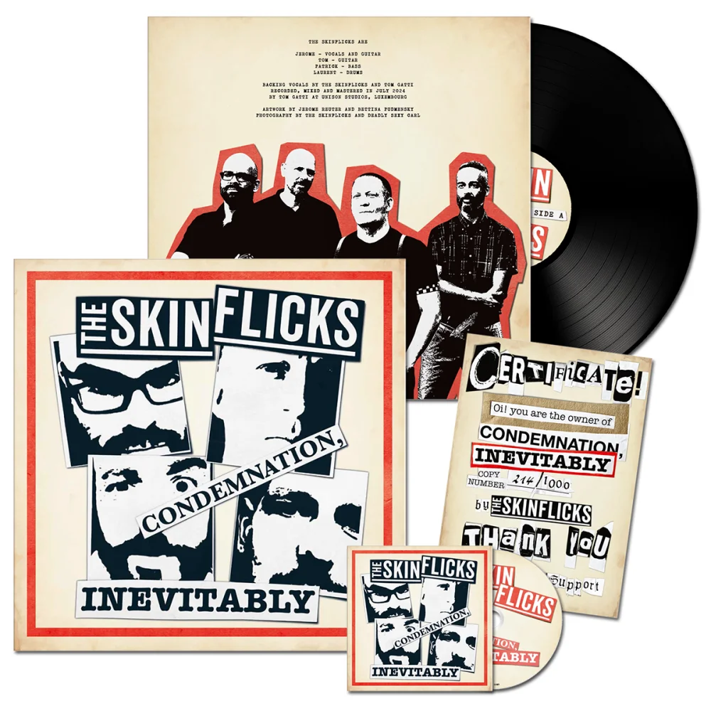 The Skinflicks - Condemnation, Inevitably - LP + CD