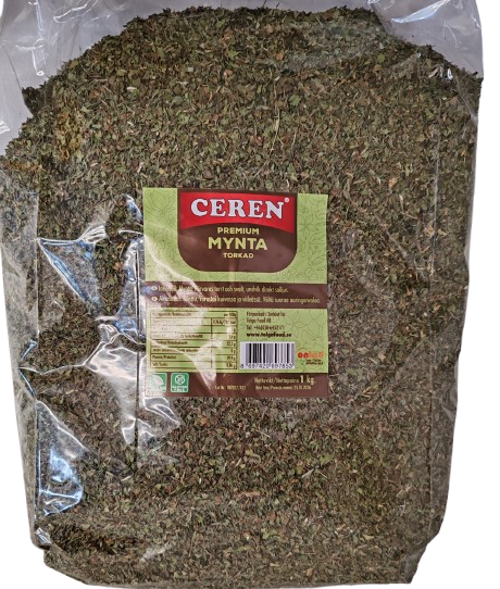 Torkade Mynta 1kg BF 25 10 2026