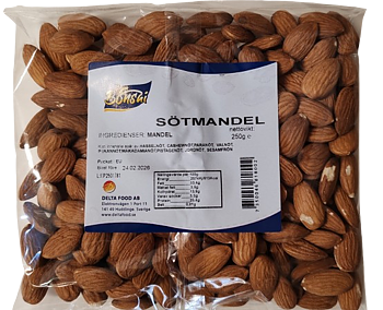 Söt Mandel (Natural) 250g