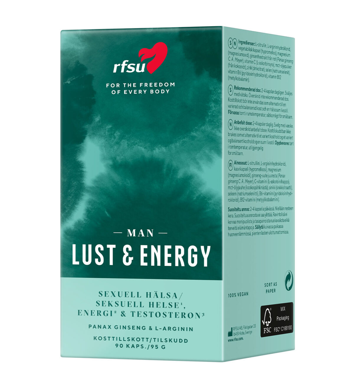  RFSU Lust & Energy Man 90st