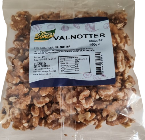 Naurella Valnötter  250g