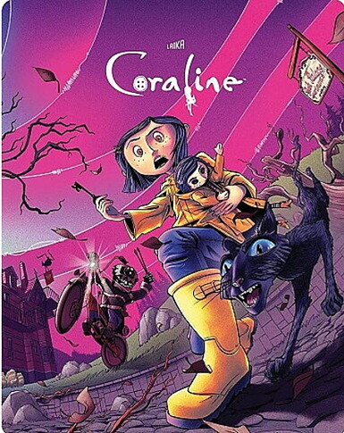 Coraline - Limited Edition Steelbook (BLU-RAY 4K ULTRA HD + BLU-RAY)