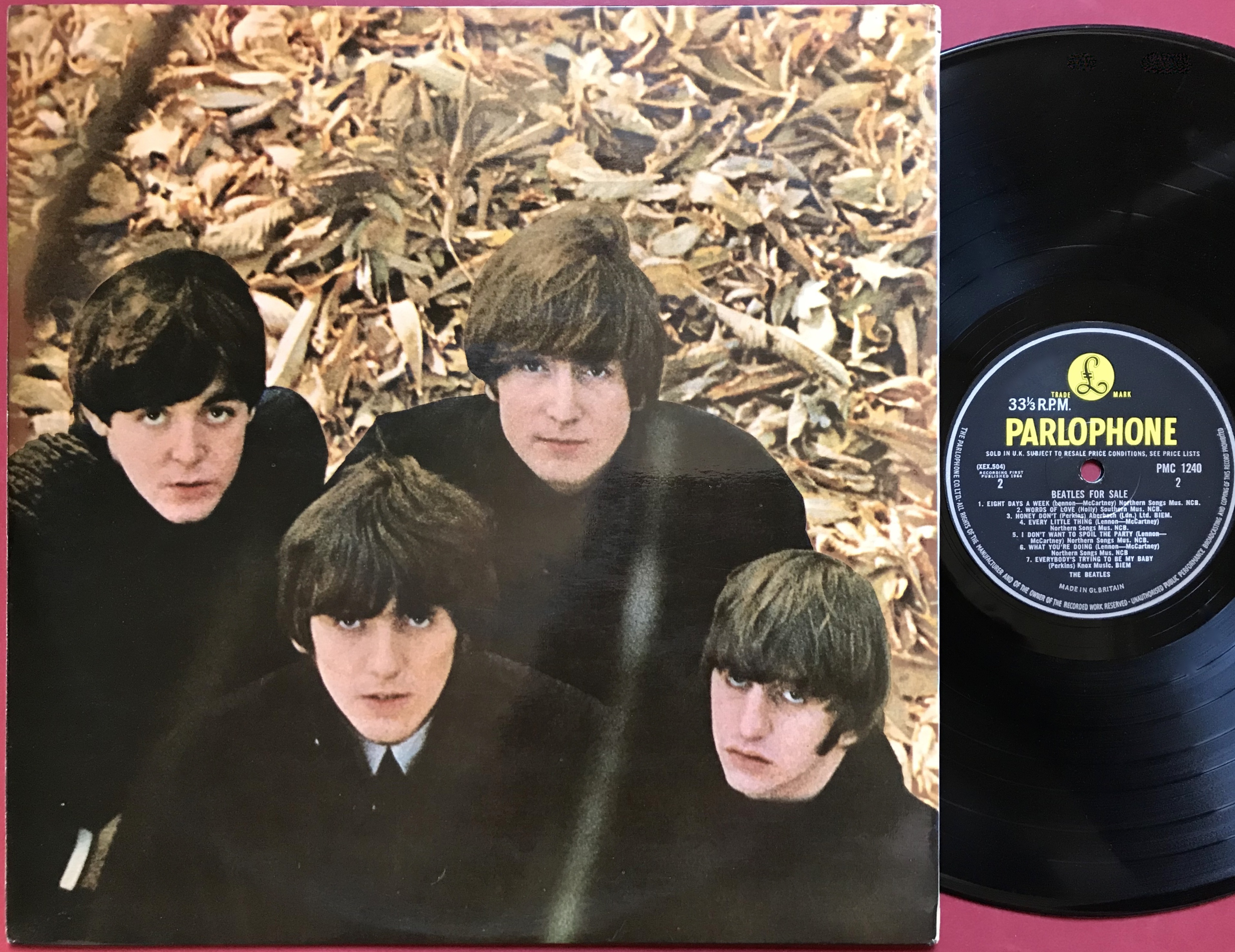 BEATLES - For sale UK-orig Mono LP 1964 - 2